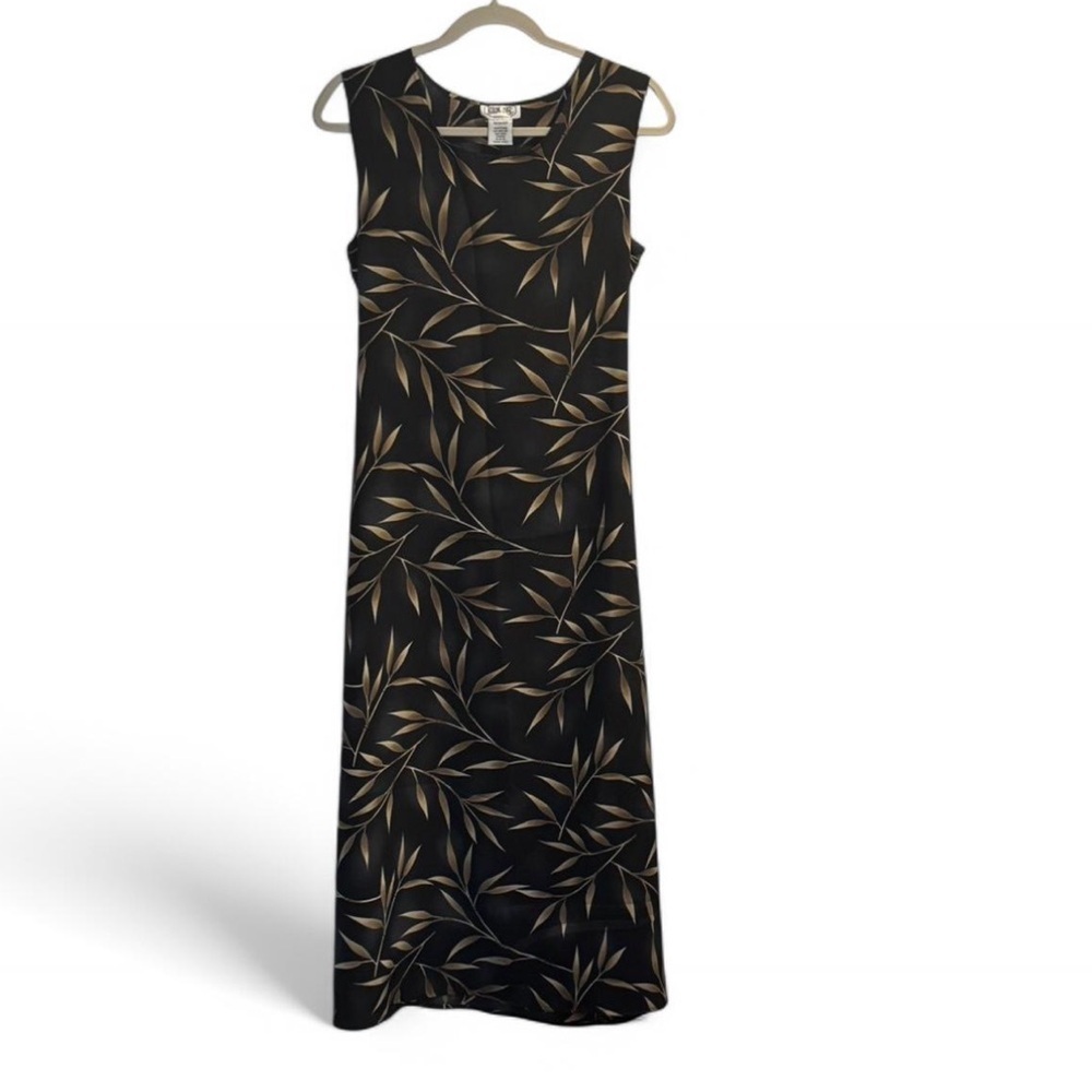 Vintage Rolling Over Maxi Dress - Size Large